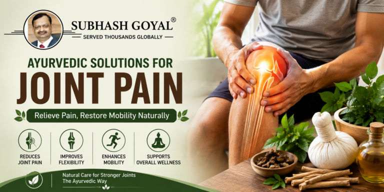 How Can Ayurveda Help Manage Joint Pain Naturally An Ayurvedic Guide