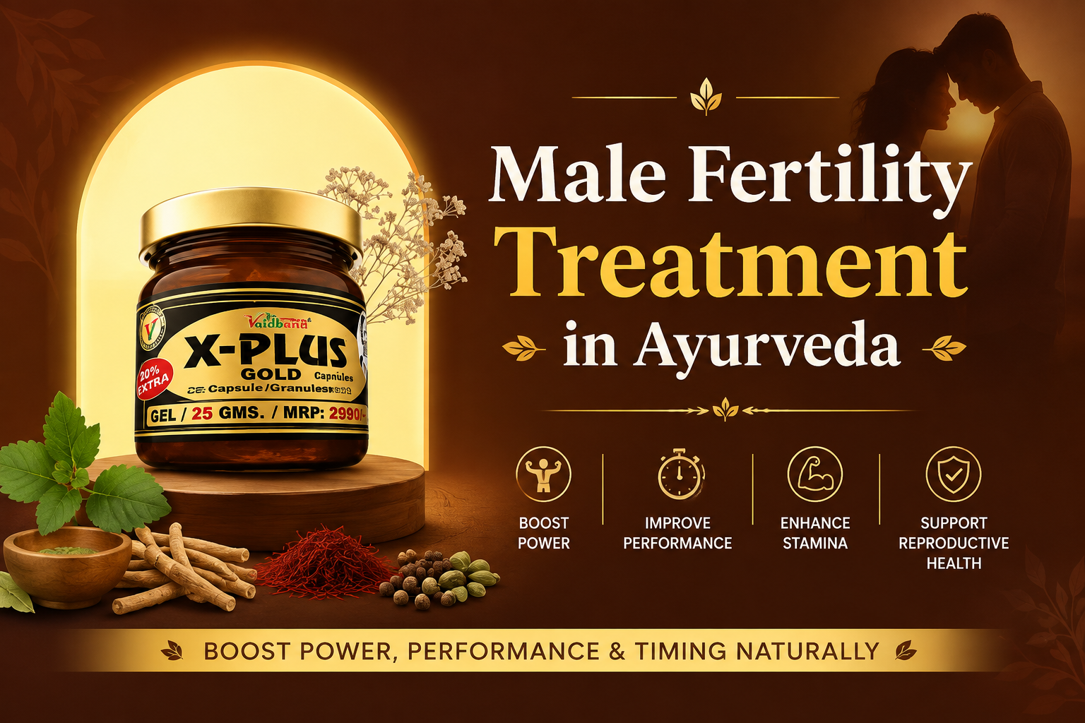 Male Fertility Treatment in Ayurveda